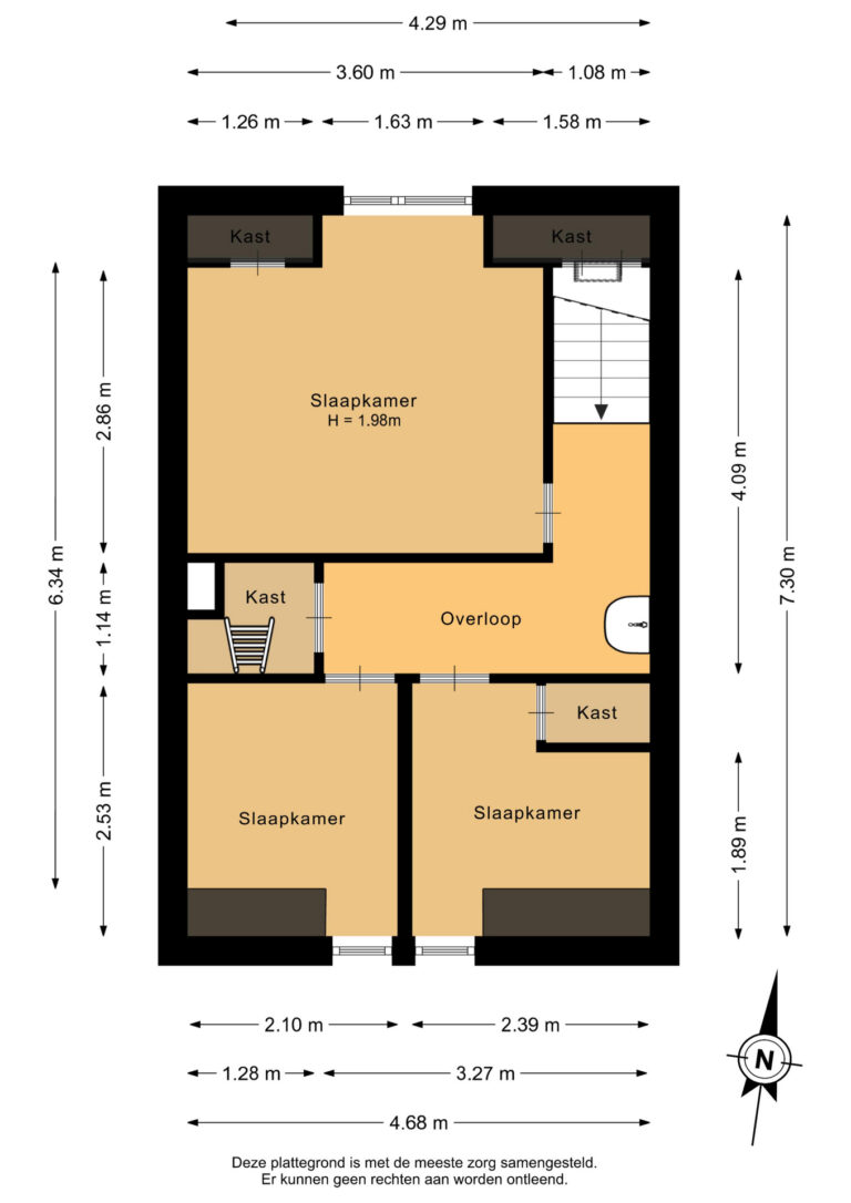 204_Eerste verdieping - 2D