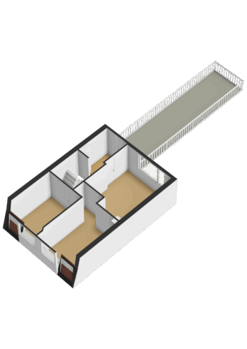 204_Eerste verdieping - 3D
