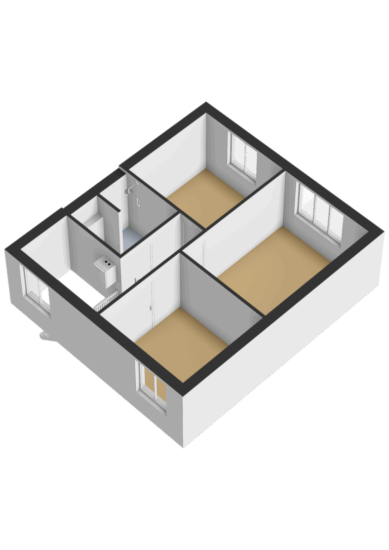 208_Eerste verdieping - 3D