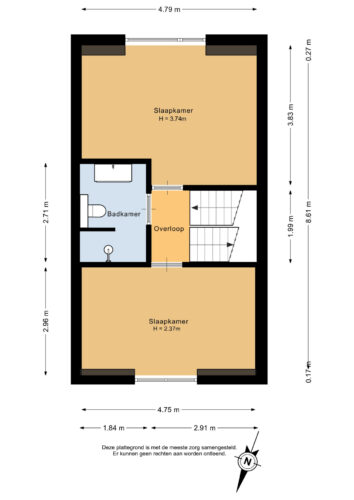 209_Tweede verdieping - 2D