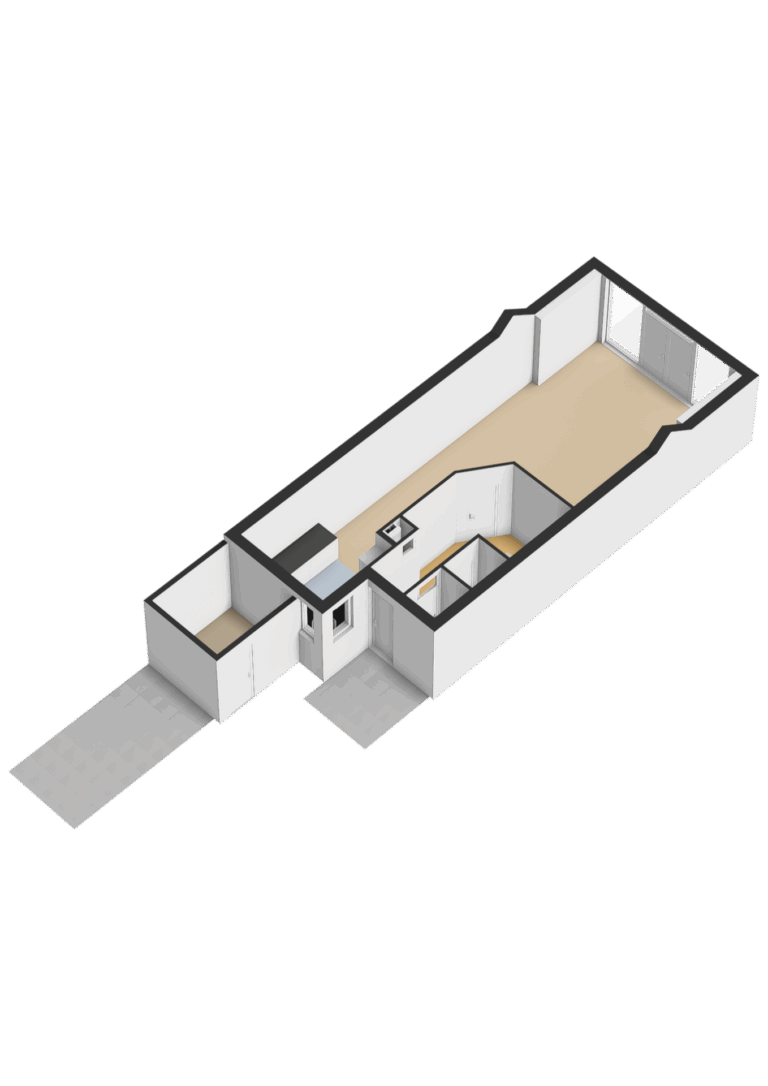 Begane grond - 3D