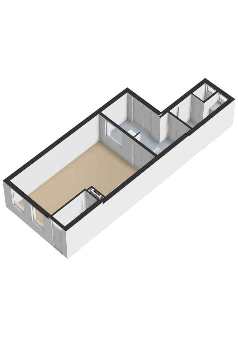 Begane grond - 3D