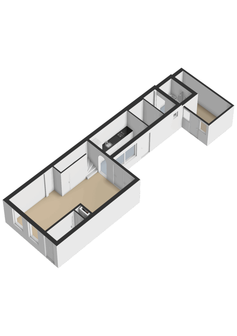 Begane grond - 3D