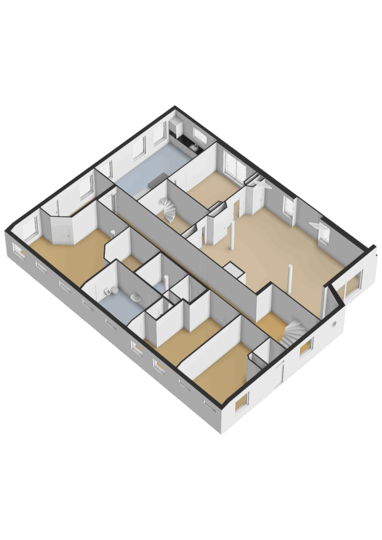 Begane grond - 3D