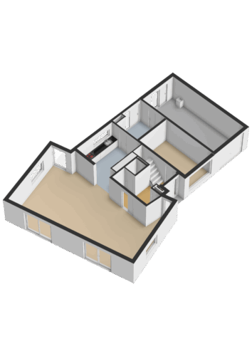 Begane grond - 3D