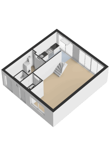 Begane grond - 3D