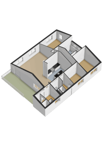 Begane grond - 3D