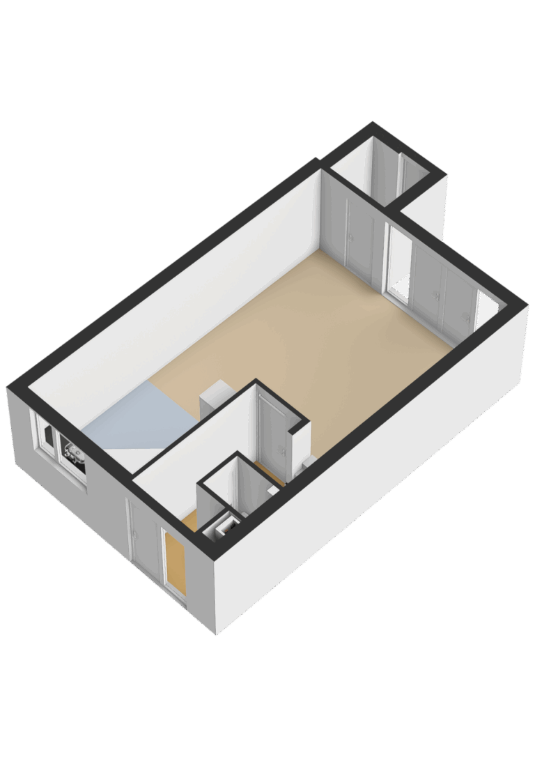 Begane grond - 3D