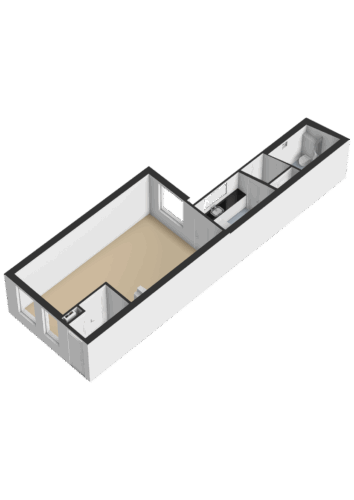 Begane grond - 3D