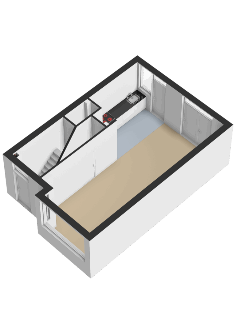 Begane grond - 3D