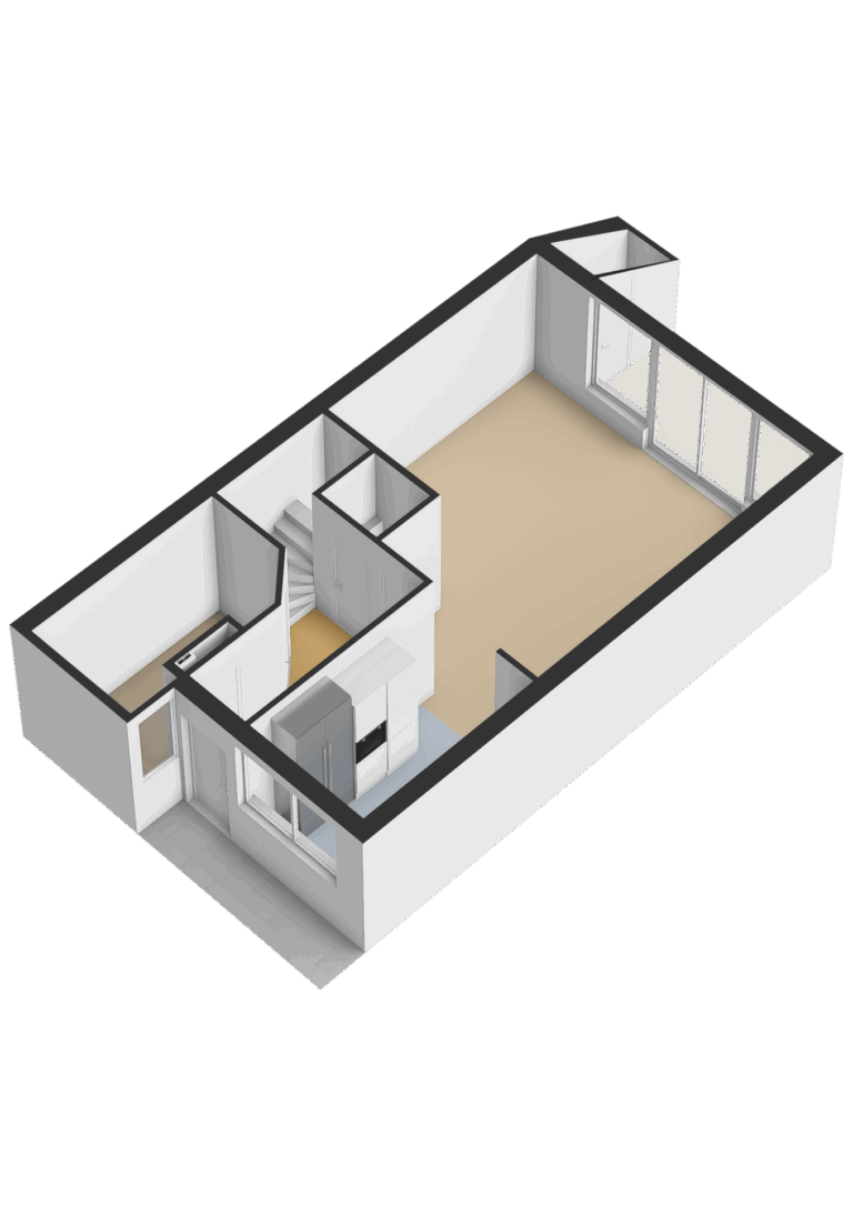 Begane grond - 3D