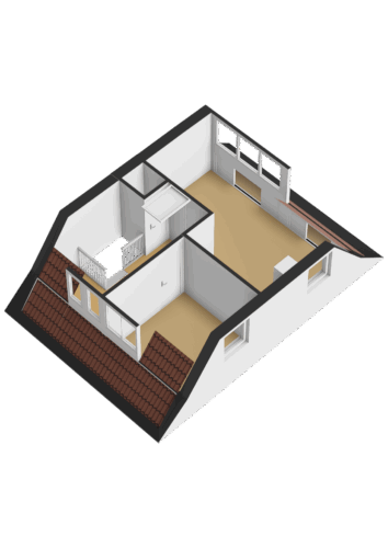 Eerste verdieping - 3D