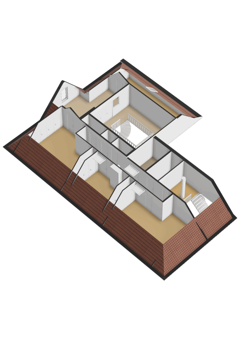 Eerste verdieping - 3D
