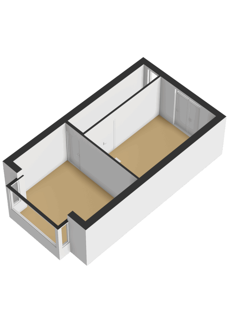 Eerste verdieping - 3D
