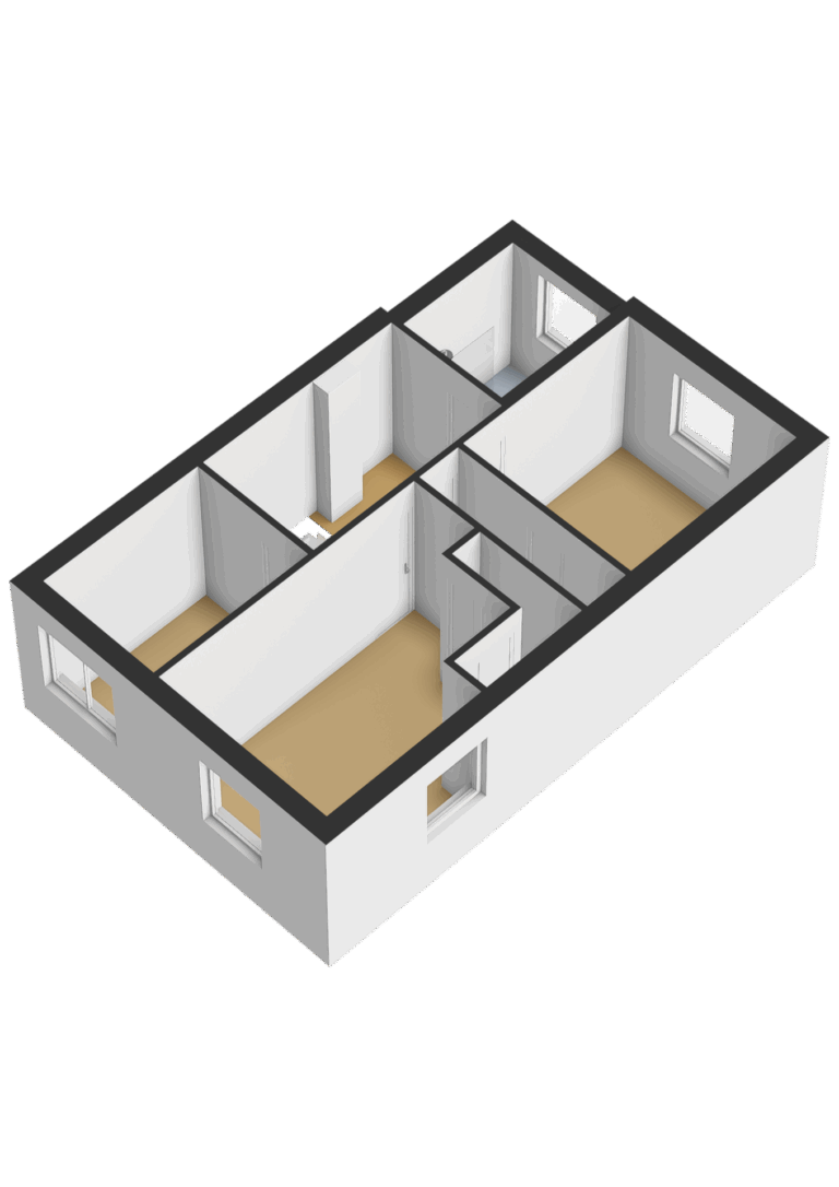 Eerste verdieping - 3D