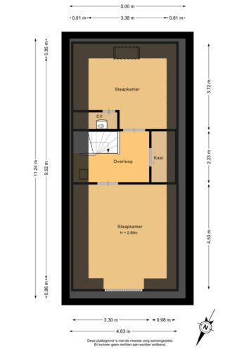 Tweede verdieping - 2D