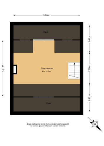 Tweede verdieping - 2D