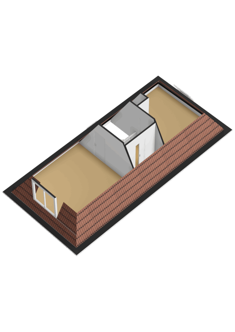 Tweede verdieping - 3D