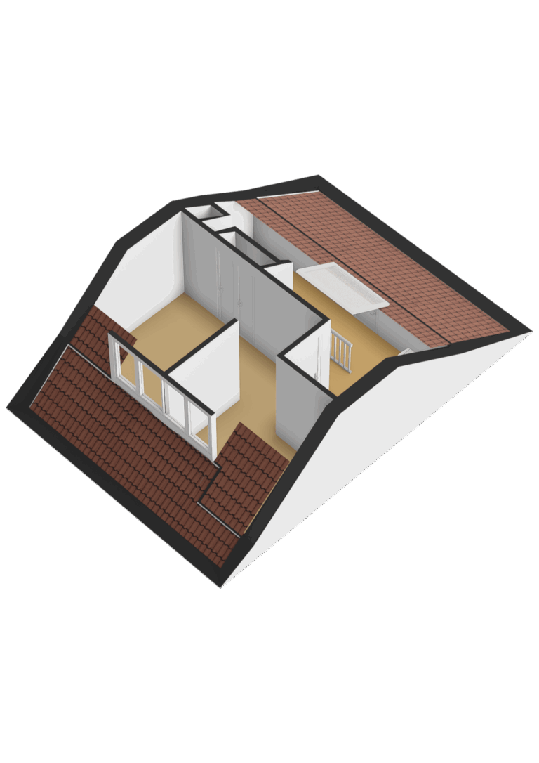 Tweede verdieping - 3D
