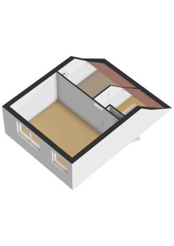 Tweede verdieping - 3D